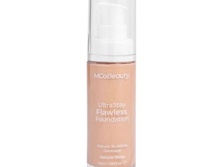 MCoBeauty Ultra Stay Flawless Foundation Natural Beige 35ml Online now