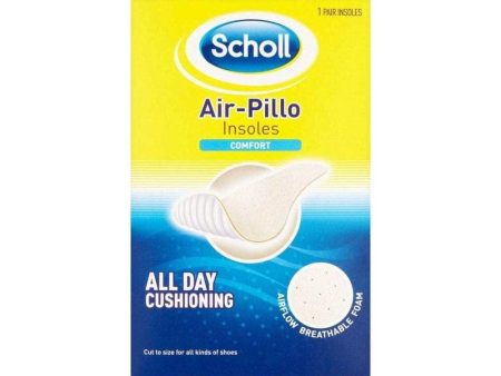 Scholl 1 Pair Air-Pillo Insoles Comfort For Sale