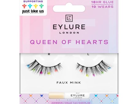 Eylure London Queen Of Hearts Lashes With Glue 10 Wears Online now