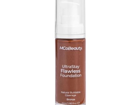 MCoBeauty Ultra Stay Flawless Foundation Bronze 35ml Hot on Sale