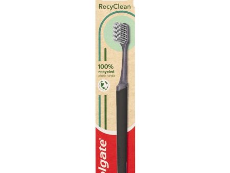 Colgate Toothbrush 100% Recycled Food Grade Plastic Handle Soft 1pk Sale