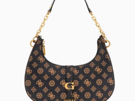 Guess Kuba Top Compartment Monogram Omuz Çantası For Sale