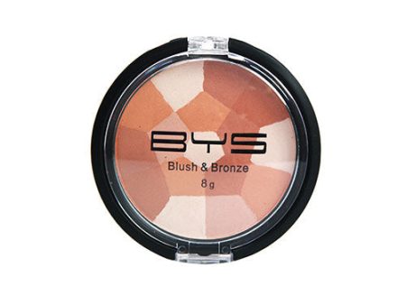 BYS Blush & Bronze Compact Mosaic Pattern 01 Light Glow 8g Online now