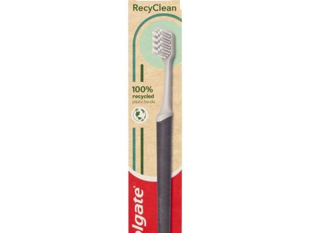 Colgate Toothbrush 100% Recycled Food Grade Plastic Handle Medium 1pk For Sale