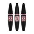 3x Maybelline Over The Top Volume Express Mascara 01 Black 8.7ml Fashion