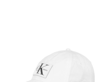 Calvin Klein J Re-İssue Leather Patch Baseball Cap W Şapka For Cheap