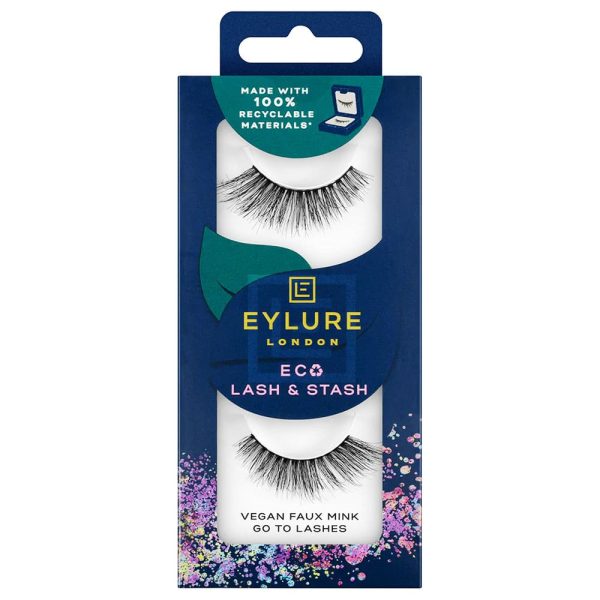 Eylure London Lash & Stash Vegan Faux Mink Go To Lashes Hot on Sale