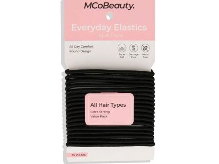 MCoBeauty Everyday Elastics Fine to Medium Hair Value Pack Black For Sale