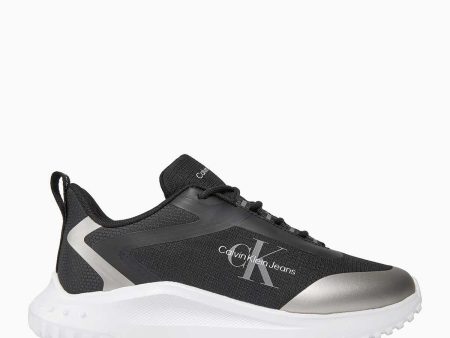 Calvin Klein Eva Runner Low Lace Mix Sneakers For Discount