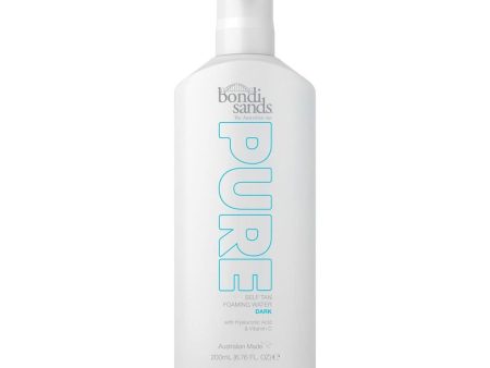 Bondi Sands Pure Self Tan Foaming Water Dark 200ml Discount