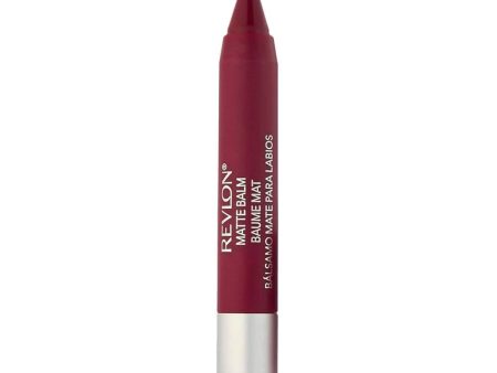 Revlon Matte Lip Balm 270 Fiery Flamboyante 2.7g For Discount