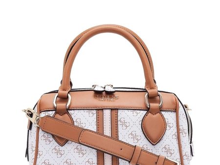 Guess Noelle Box Satchel Kadın Omuz Çantası Online Hot Sale