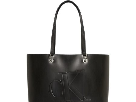 Calvin Klein CK Kabartma Logolu Shopper Kadın Omuz Çantası Discount