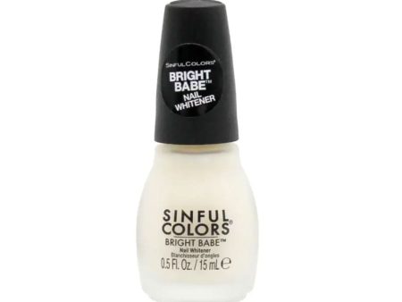 Sinful Colors Nail Whitener Bright Babe 15ml Supply