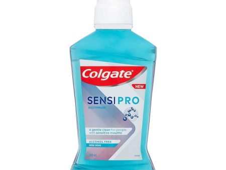 Colgate Sensipro Mouthwash Mild Mint 500ml on Sale