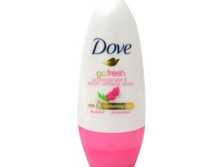 Dove Roll On Deodorant Go Fresh Pomegranate & Lemon Verbena Scent 40ml Discount