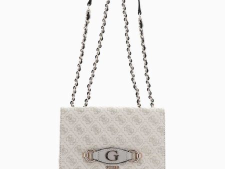 Guess Monogram Baskılı Omuz Çantası For Discount